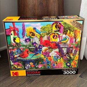 Kodak Birdbath Garden Premium Puzzle,
Collector,3000 piece